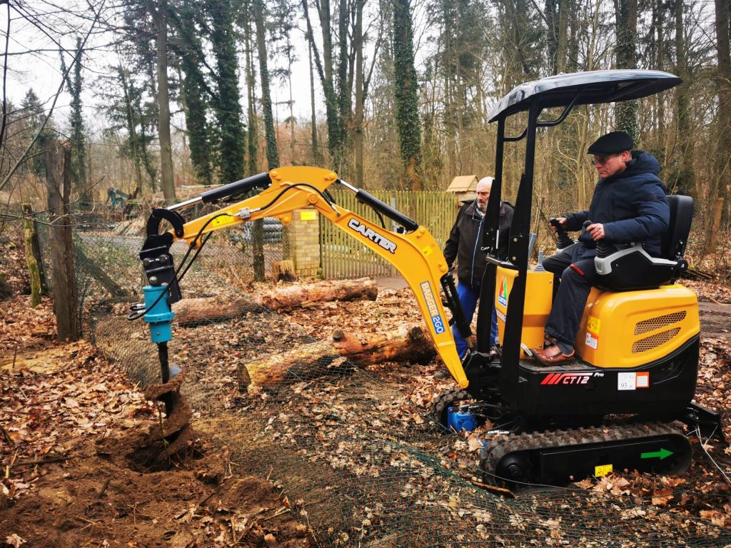 So bohrt es sich schneller in den Waldboden
