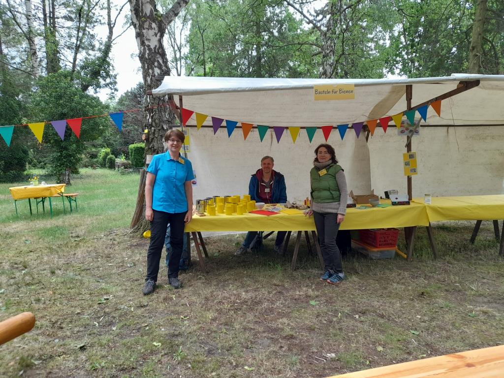 Bastelstand ready to Go (Bild: Anja Zietz)