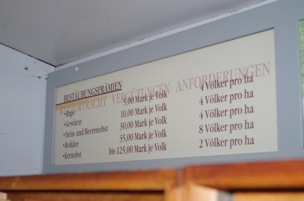 In der DDR wurde Bestäubung höher geschätzt als heute - und bezahlt!